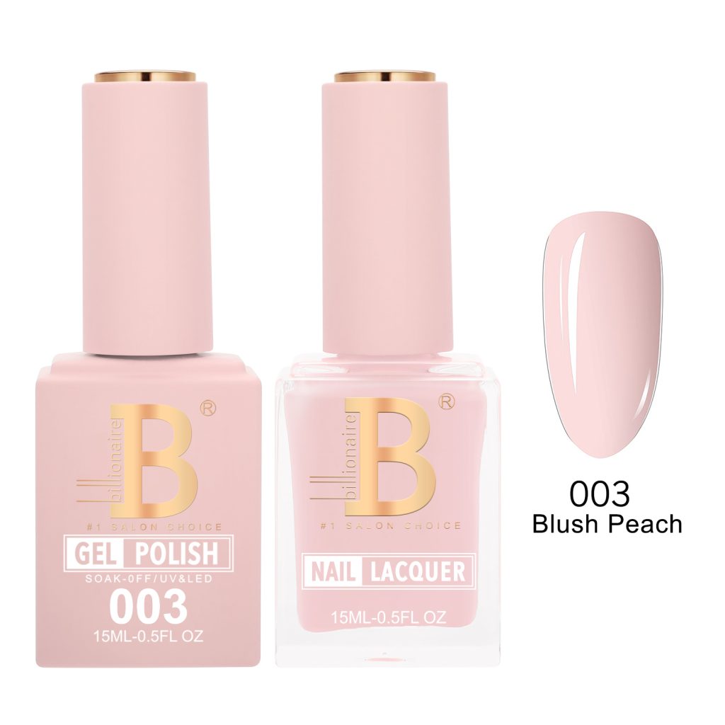 Billionaire Imperial Duo Matching Color Set – #001 - 050 Gel + Lacquer (0.5oz / 15ml)
