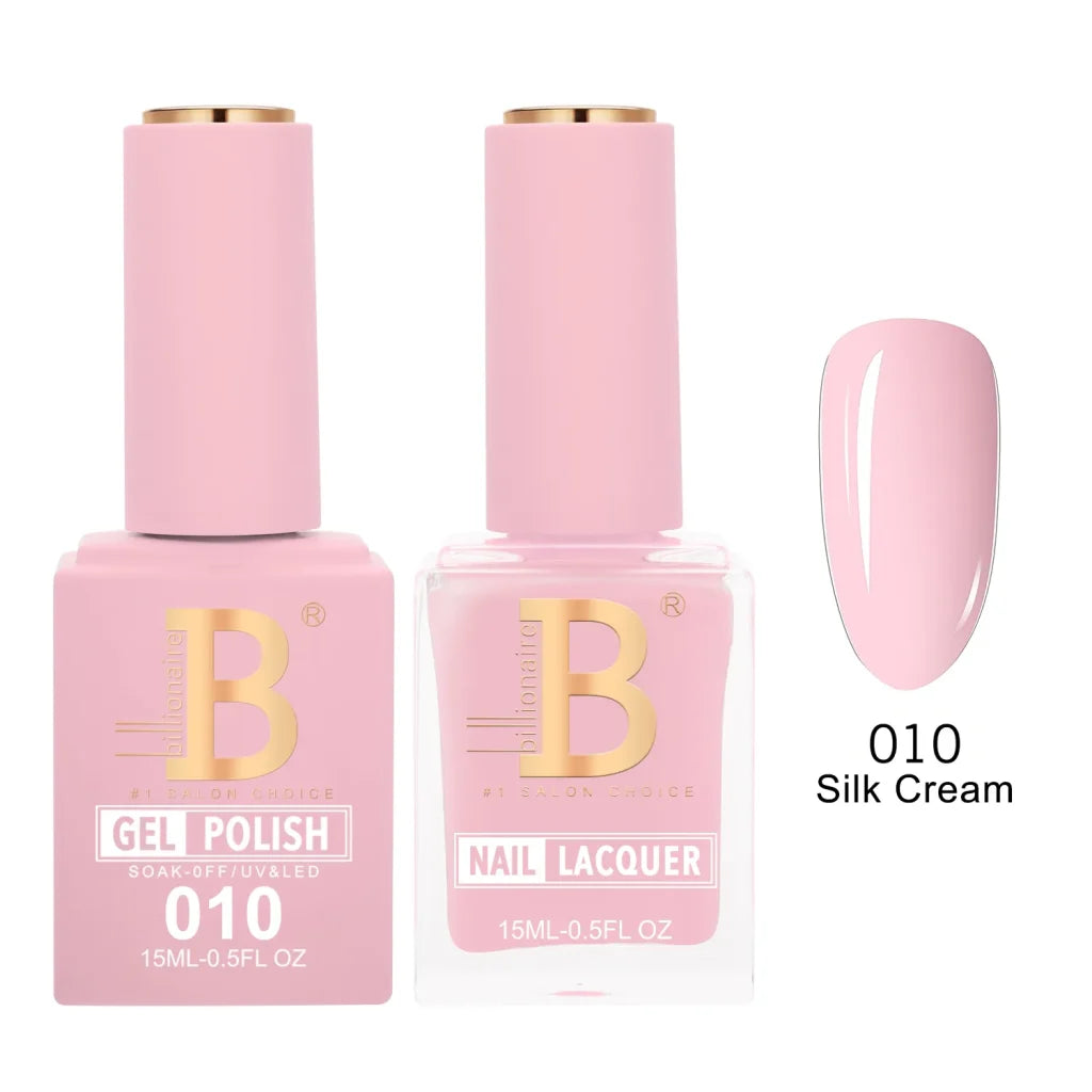 Billionaire Imperial Duo Matching Color Set – #001 - 050 Gel + Lacquer (0.5oz / 15ml)