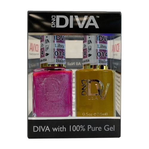 DND - DIVA Gel & Lacquer Duo (#01 - #72) - NEW 2024