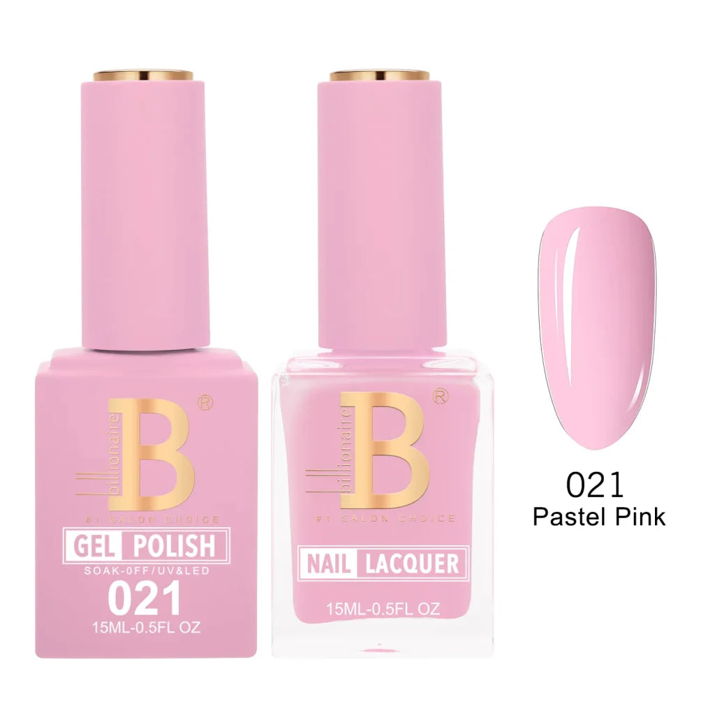 Billionaire Imperial Duo Matching Color Set – #001 - 050 Gel + Lacquer (0.5oz / 15ml)