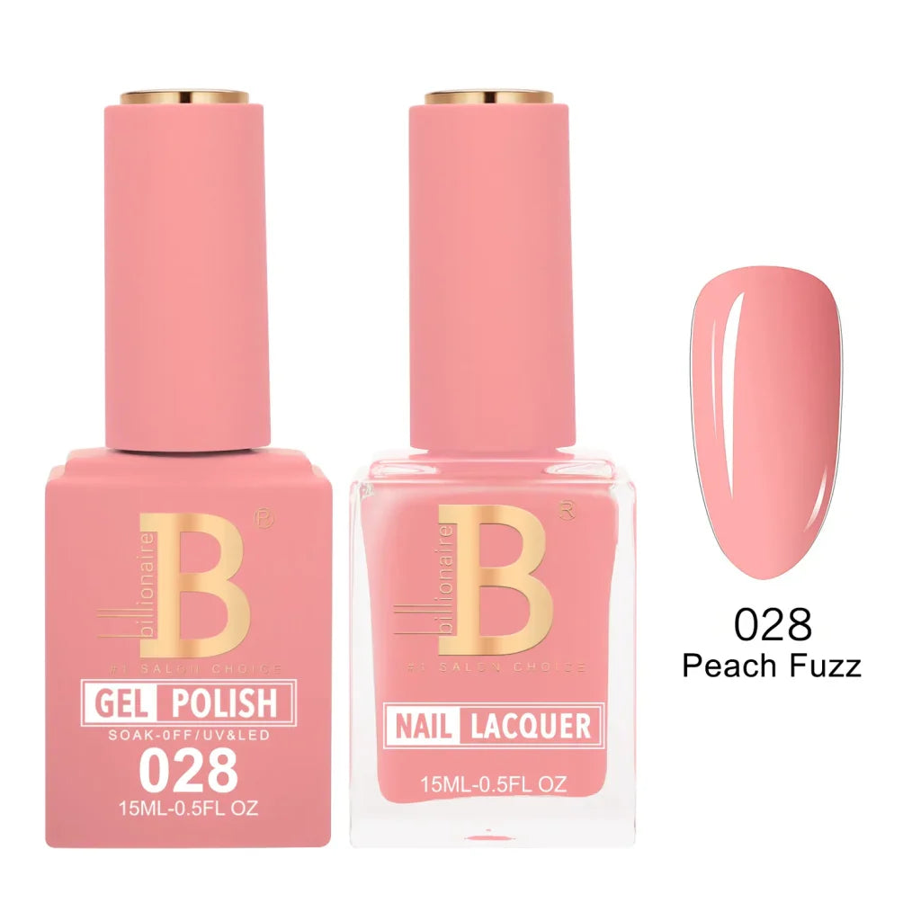Billionaire Imperial Duo Matching Color Set – #001 - 050 Gel + Lacquer (0.5oz / 15ml)