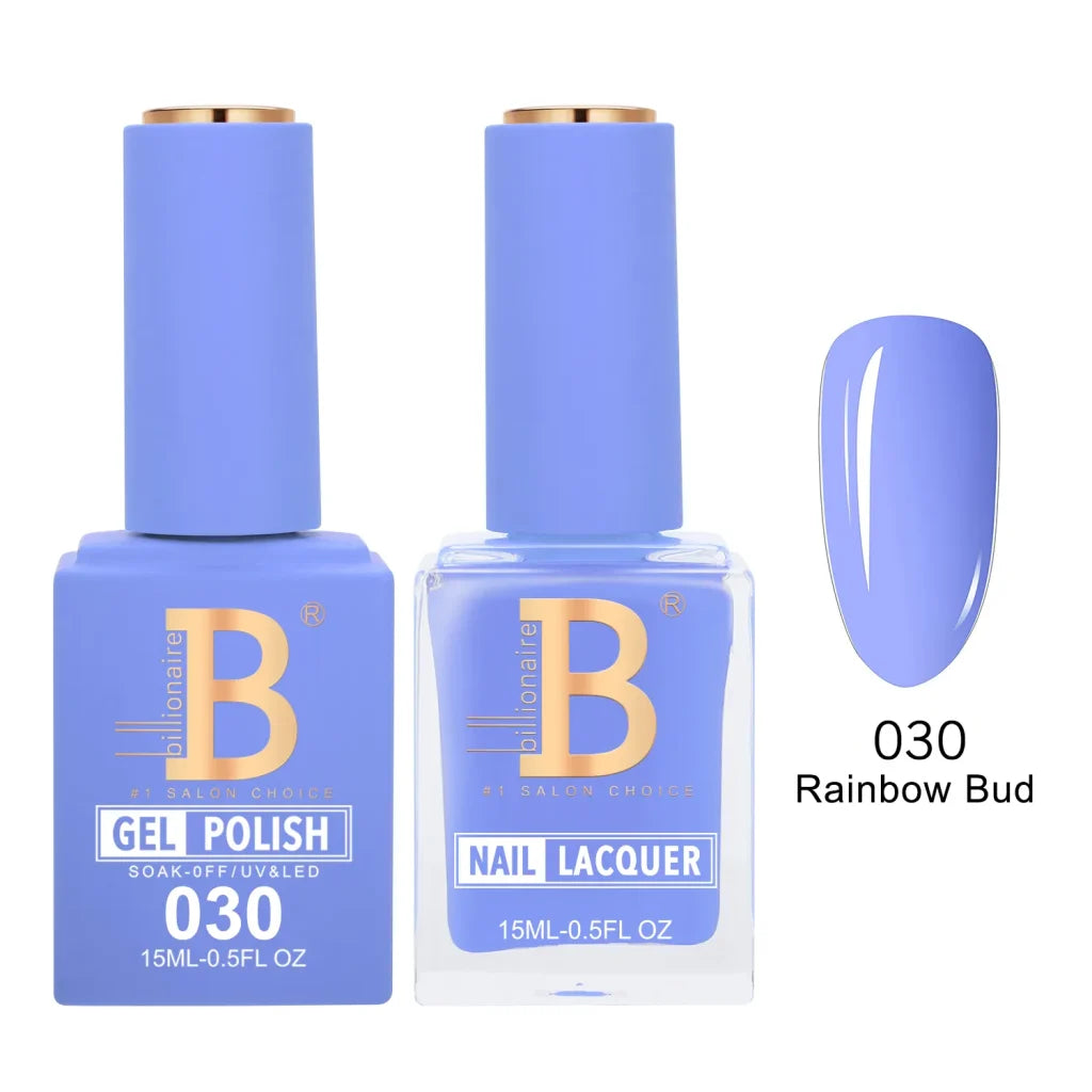 Billionaire Imperial Duo Matching Color Set – #001 - 050 Gel + Lacquer (0.5oz / 15ml)