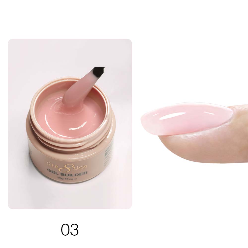 Cre8tion Gel Collection, Hema Free, Low Heat, Overlay Builder Gel - Full Set 18 Colors