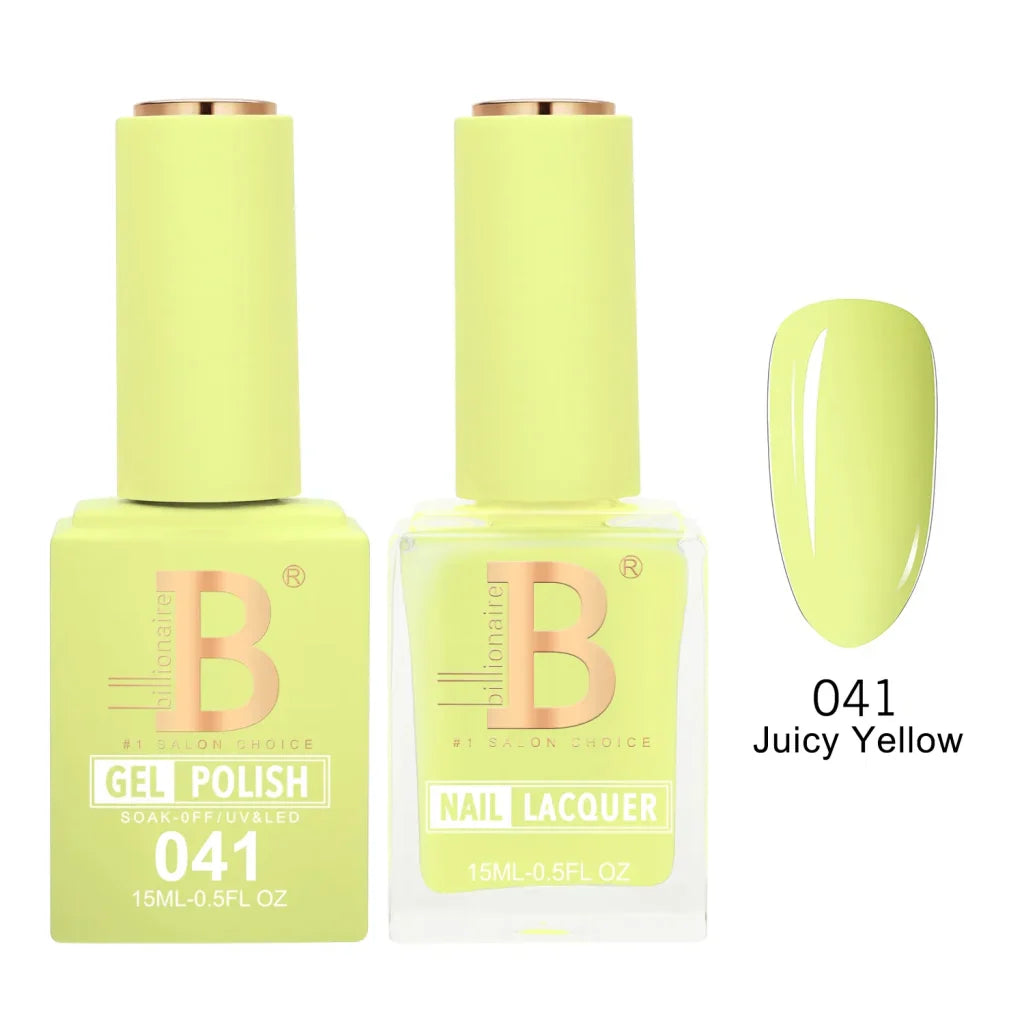 Billionaire Imperial Duo Matching Color Set – #001 - 050 Gel + Lacquer (0.5oz / 15ml)
