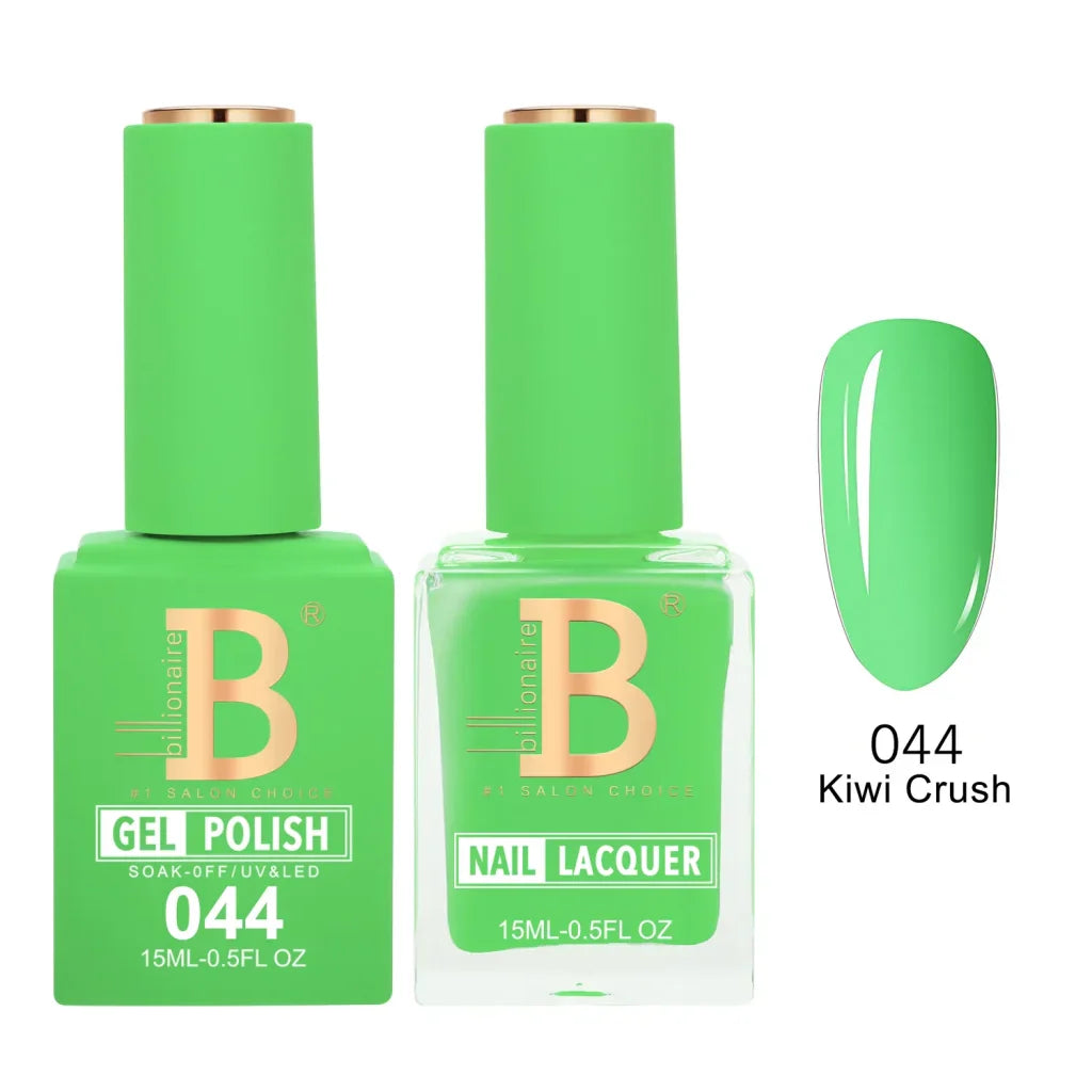 Billionaire Imperial Duo Matching Color Set – #001 - 050 Gel + Lacquer (0.5oz / 15ml)