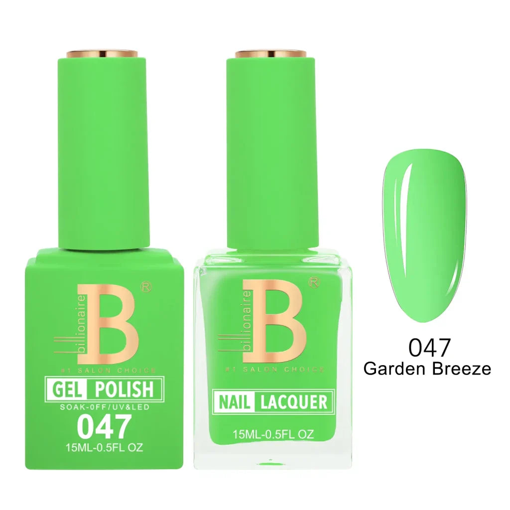 Billionaire Imperial Duo Matching Color Set – #001 - 050 Gel + Lacquer (0.5oz / 15ml)