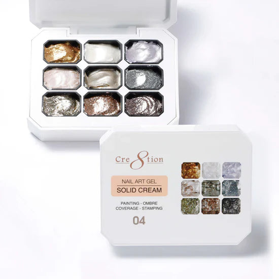 Cre8tion Nail Art Gel - Solid Cream