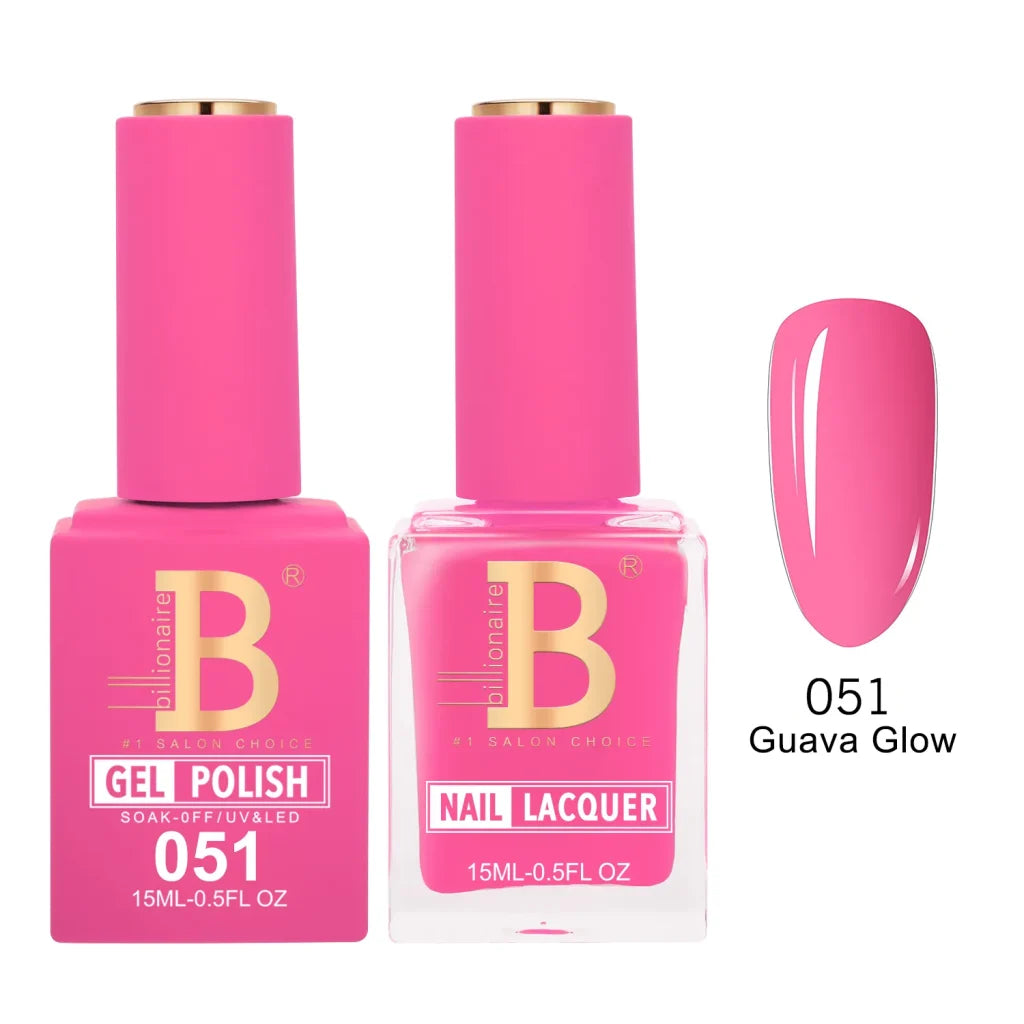 Billionaire Imperial Duo Matching Color Set – #051 - 100 Gel + Lacquer (0.5oz / 15ml)