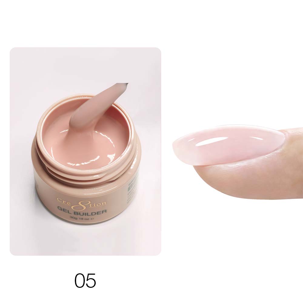 Cre8tion Overlay Builder Gel, Hema Free, Low Heat 1oz #05