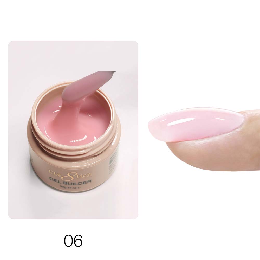 Cre8tion Gel Collection, Hema Free, Low Heat, Overlay Builder Gel - Full Set 18 Colors