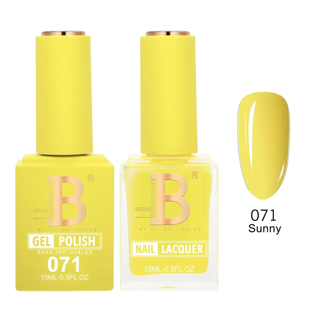 Billionaire Imperial Duo Matching Color Set – #051 - 100 Gel + Lacquer (0.5oz / 15ml)