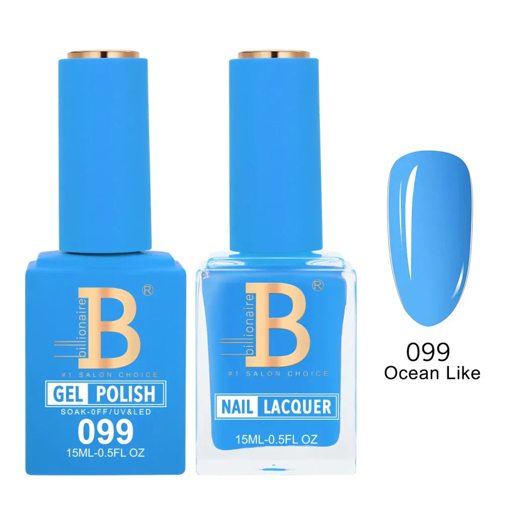 Billionaire Imperial Duo Matching Color Set – #051 - 100 Gel + Lacquer (0.5oz / 15ml)