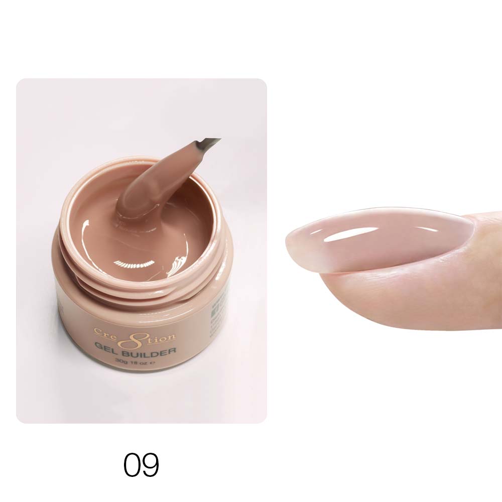 Cre8tion Gel Collection, Hema Free, Low Heat, Overlay Builder Gel - Full Set 18 Colors