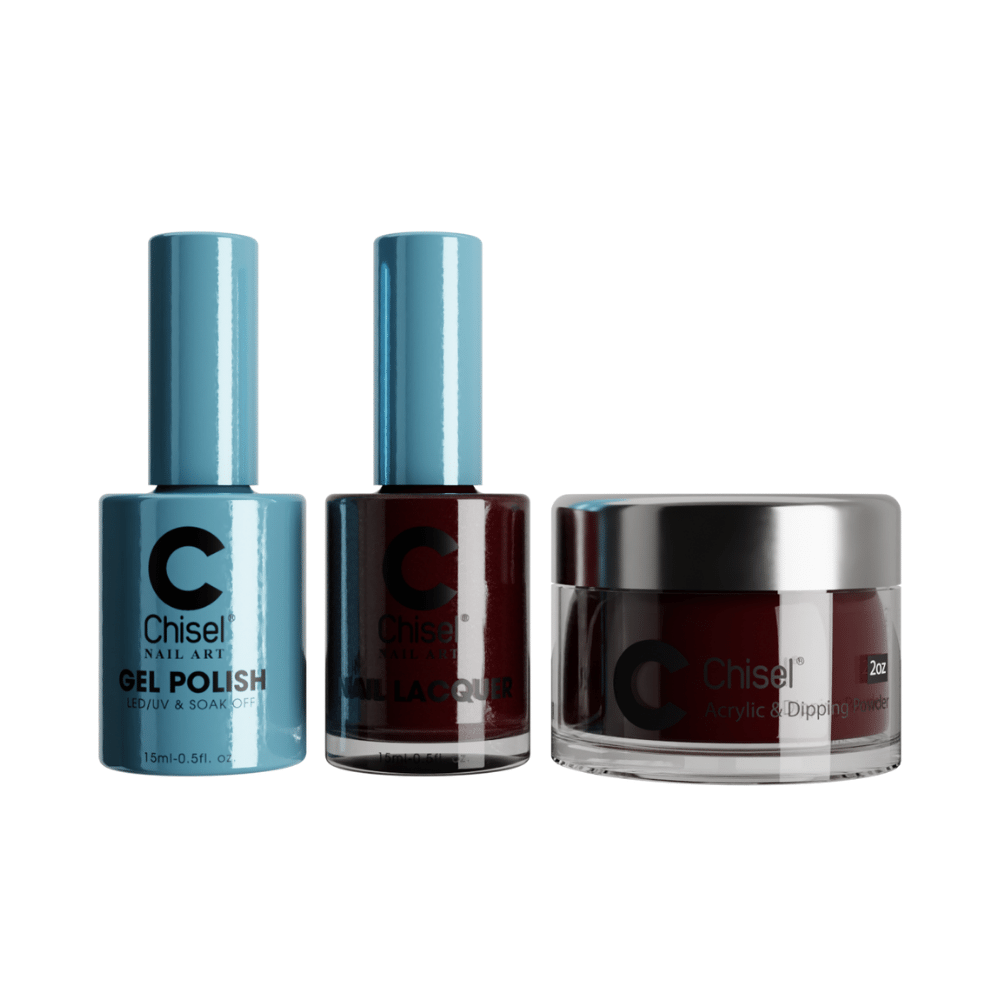 Chisel - Gel & Lacquer & Dip Trio Solid (#01 - #100) - NEW 2024