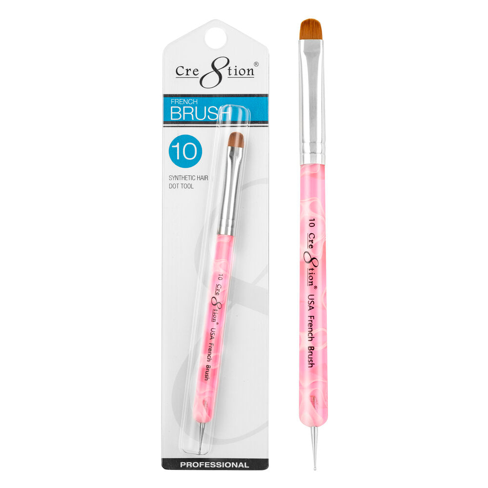 Cre8tion - French Brush with Dot Tool (#10, #12, #14, #16)