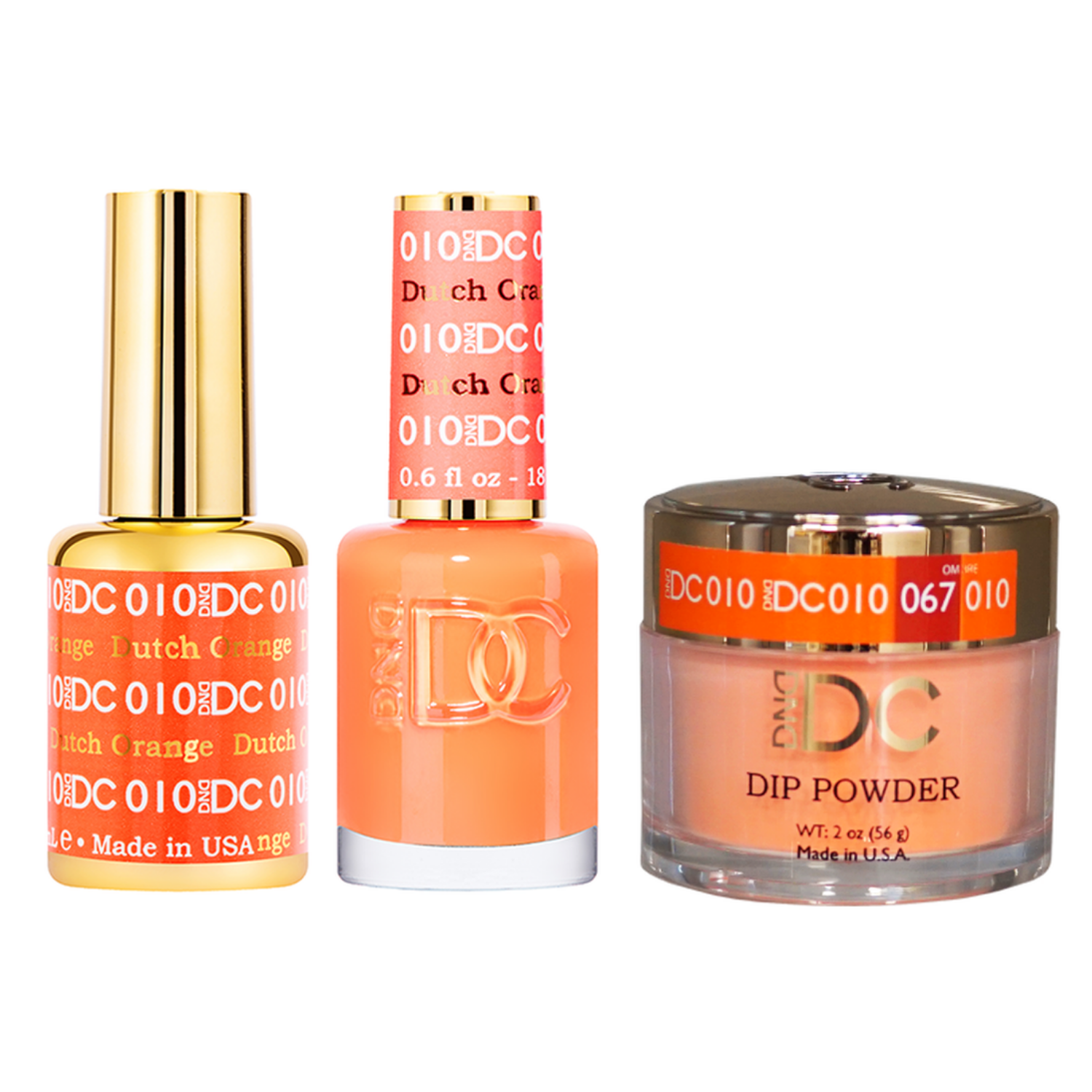 DND - DC Gel & Lacquer & Dip Trio (#01 - #70)