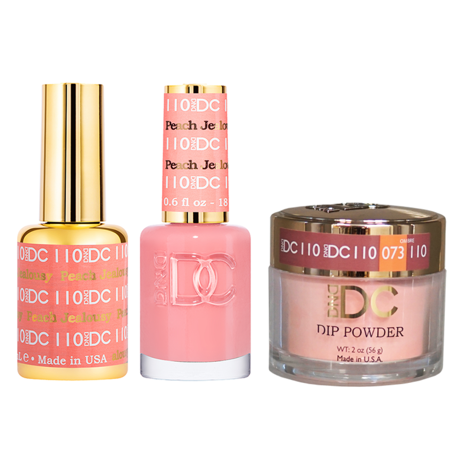 DND - DC Gel & Lacquer & Dip Trio (#71 - #144)