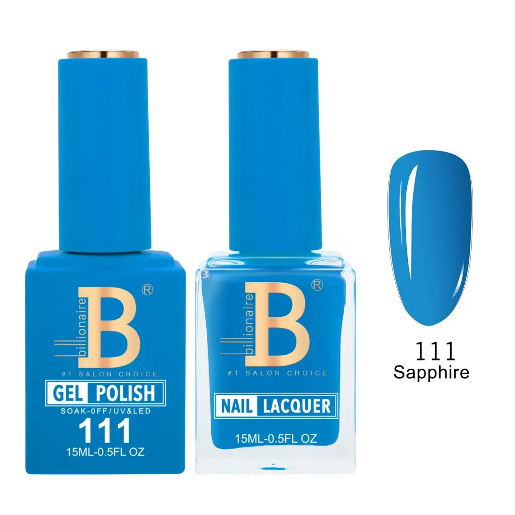 Billionaire Imperial Duo Matching Color Set – #101 - 150 Gel + Lacquer (0.5oz / 15ml)