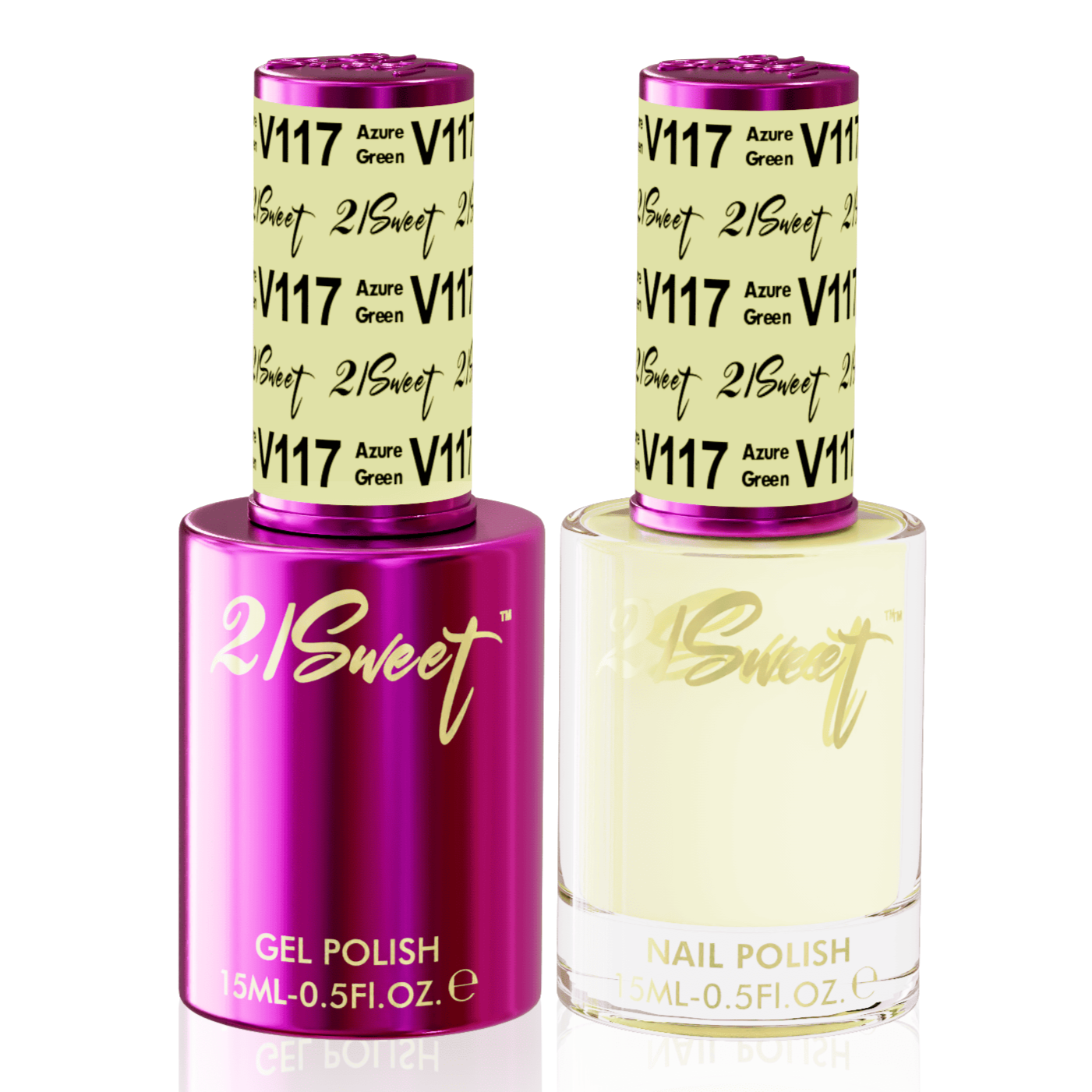 21Sweet - Gel & Lacquer Duo (#101 - #200) - NEW 2024