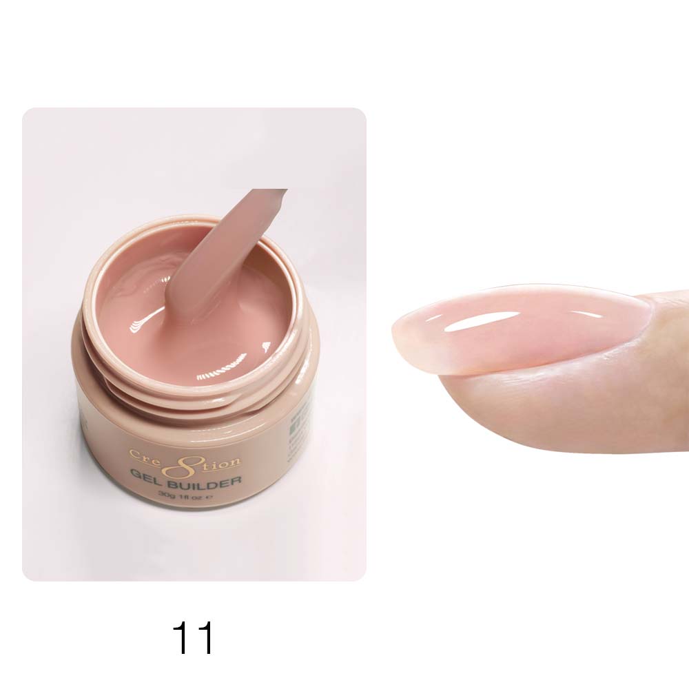 Cre8tion Overlay Builder Gel, Hema Free, Low Heat 1oz #11