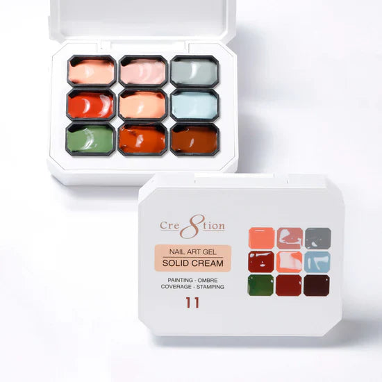 Cre8tion Nail Art Gel - Solid Cream