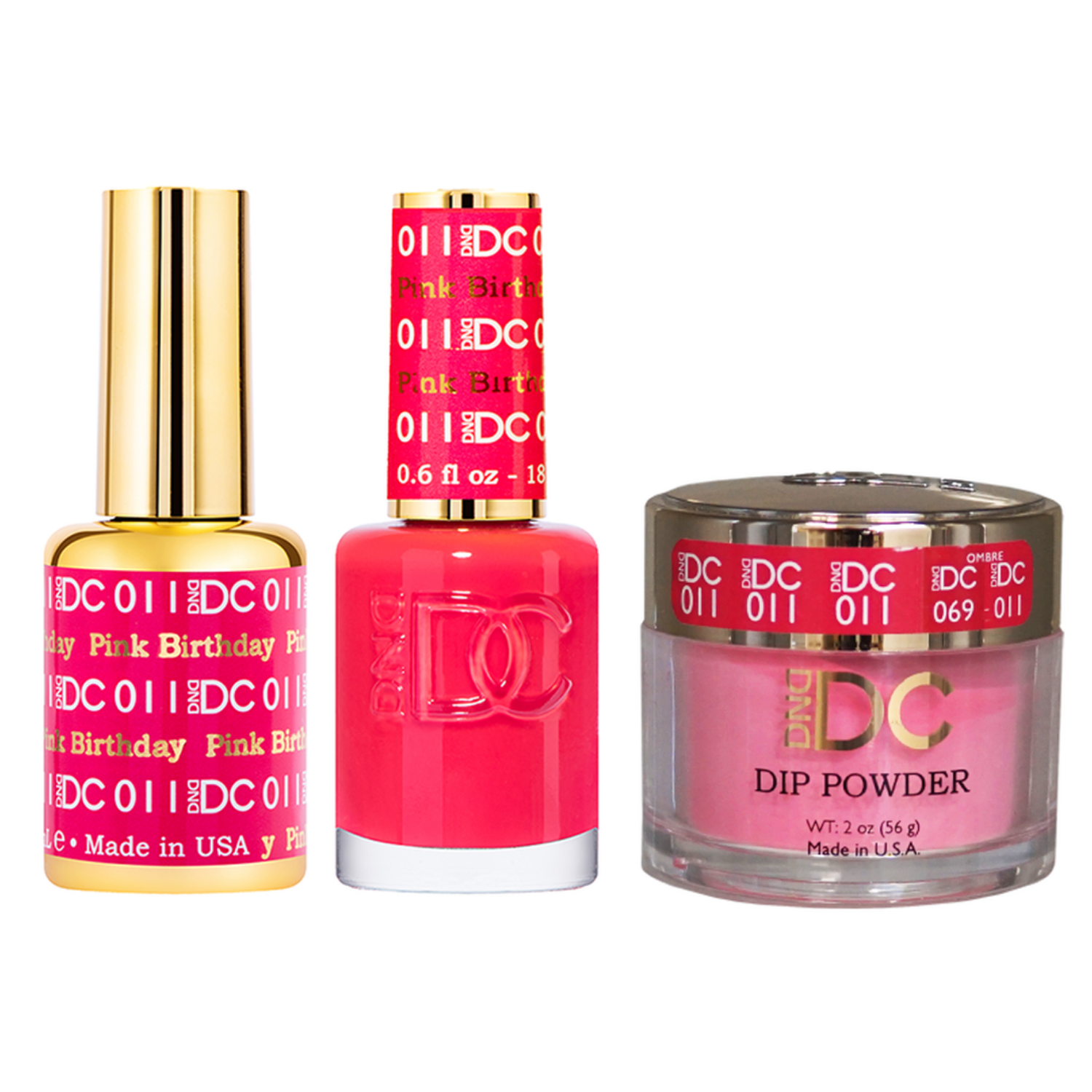 DND - DC Gel & Lacquer & Dip Trio (#01 - #70)