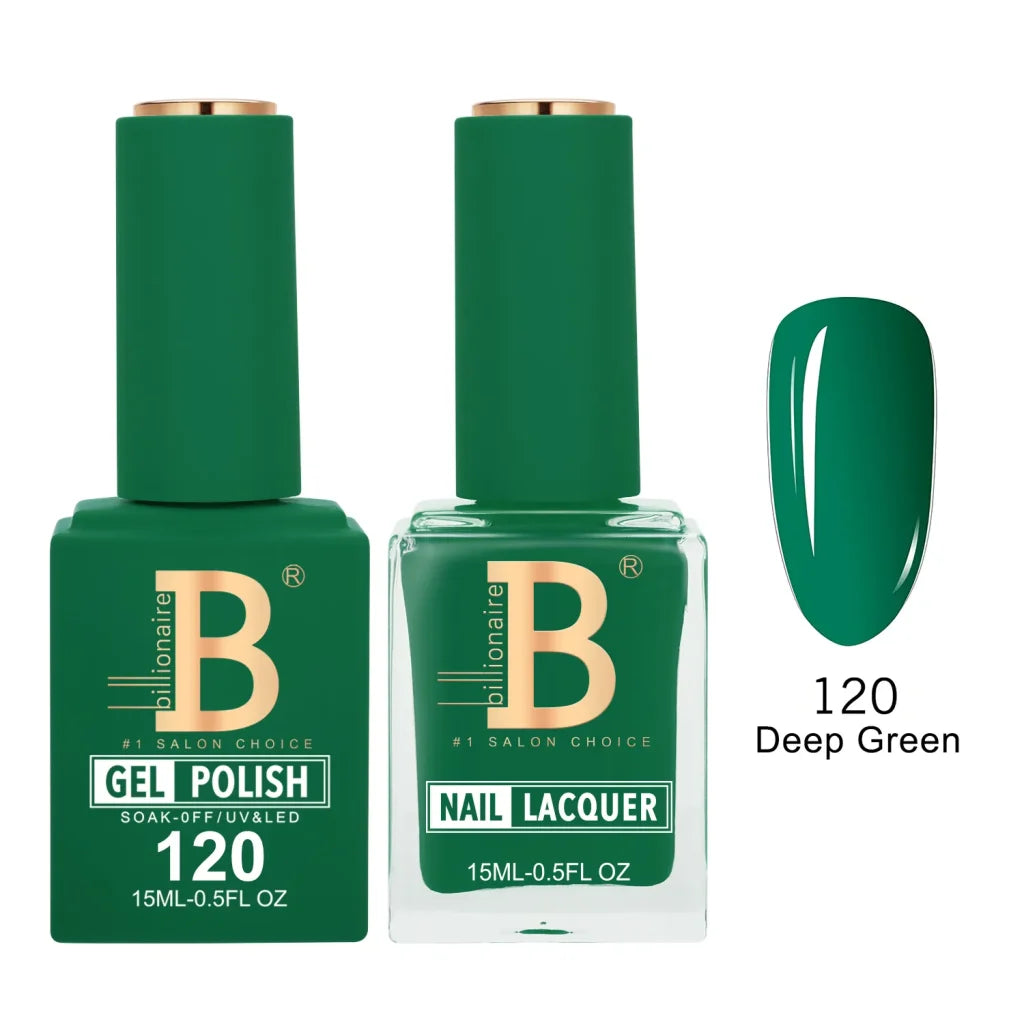 Billionaire Imperial Duo Matching Color Set – #101 - 150 Gel + Lacquer (0.5oz / 15ml)