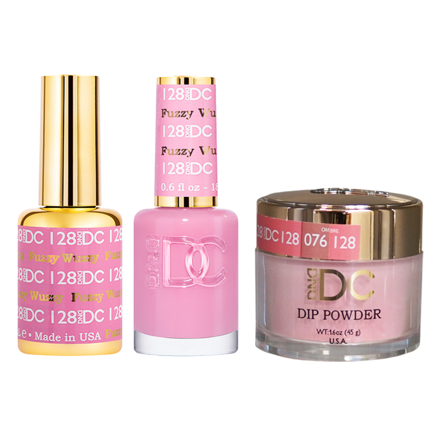 DND - DC Gel & Lacquer & Dip Trio (#71 - #144)