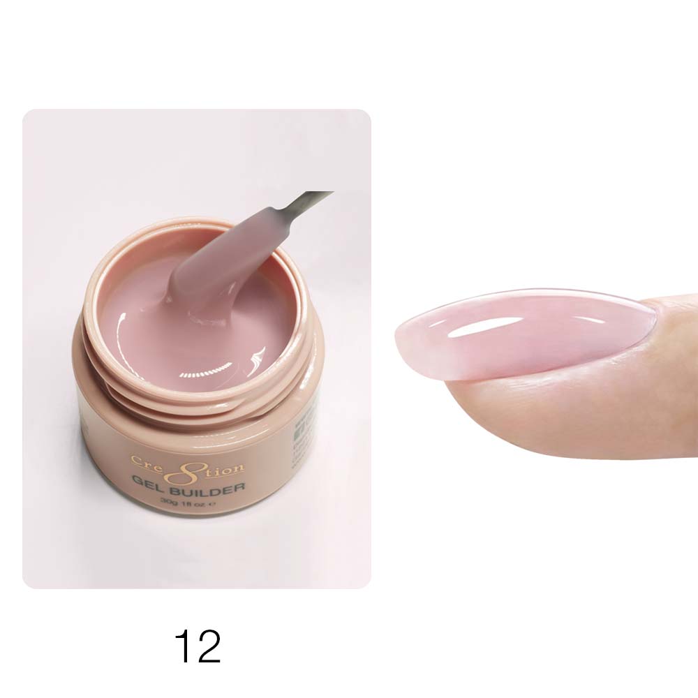 Cre8tion Overlay Builder Gel, Hema Free, Low Heat 1oz #12