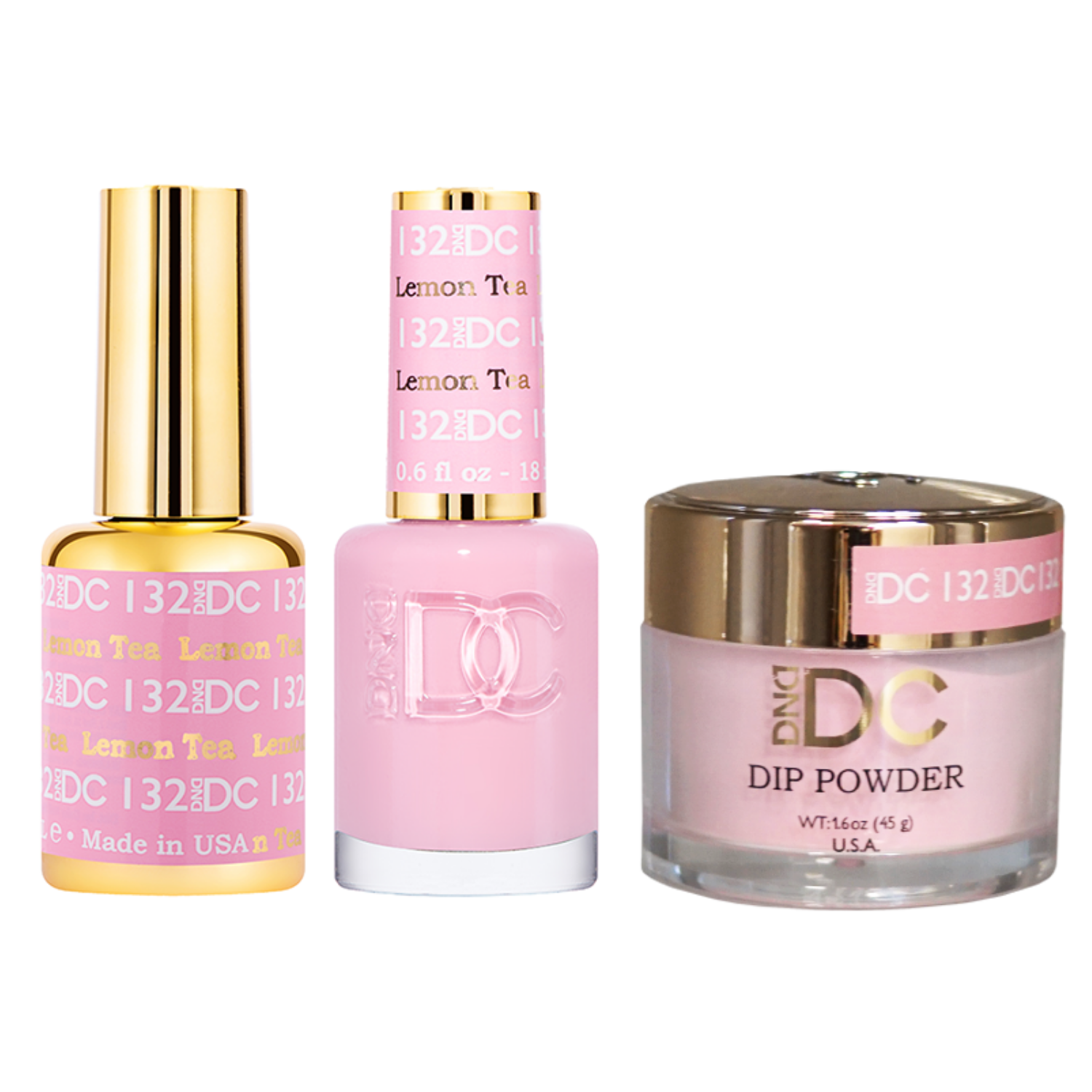 DND - DC Gel & Lacquer & Dip Trio (#71 - #144)