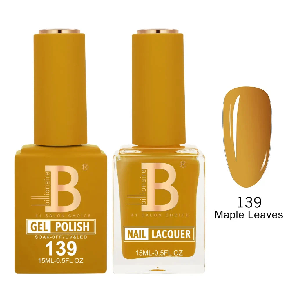 Billionaire Imperial Duo Matching Color Set – #101 - 150 Gel + Lacquer (0.5oz / 15ml)