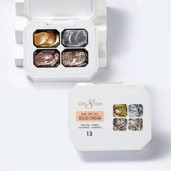 Cre8tion Nail Art Gel - Solid Cream