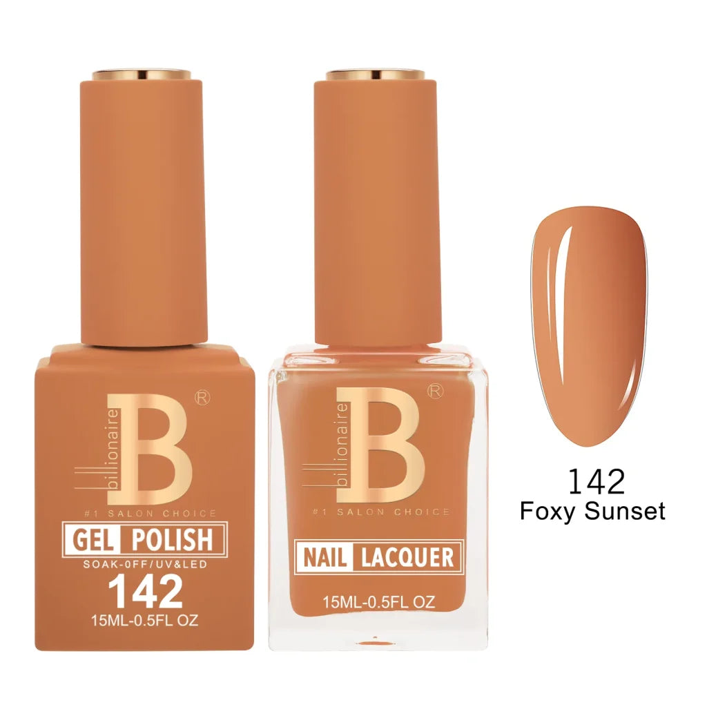 Billionaire Imperial Duo Matching Color Set – #101 - 150 Gel + Lacquer (0.5oz / 15ml)