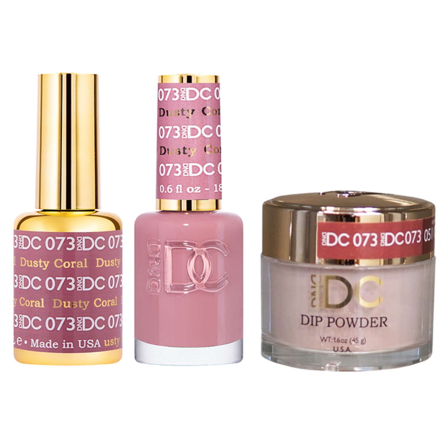 DND - DC Gel & Lacquer & Dip Trio (#71 - #144)