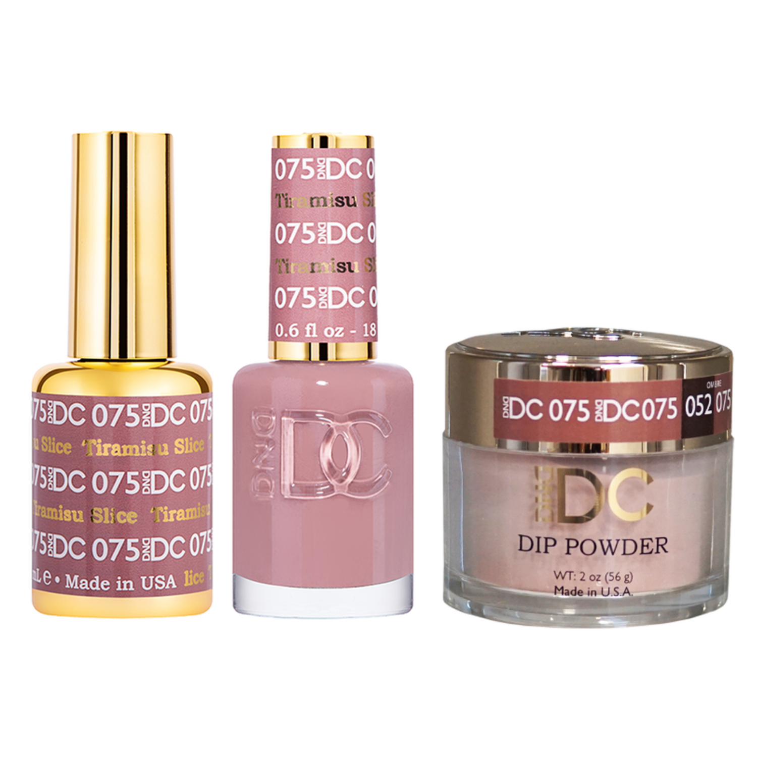 DND - DC Gel & Lacquer & Dip Trio (#71 - #144)