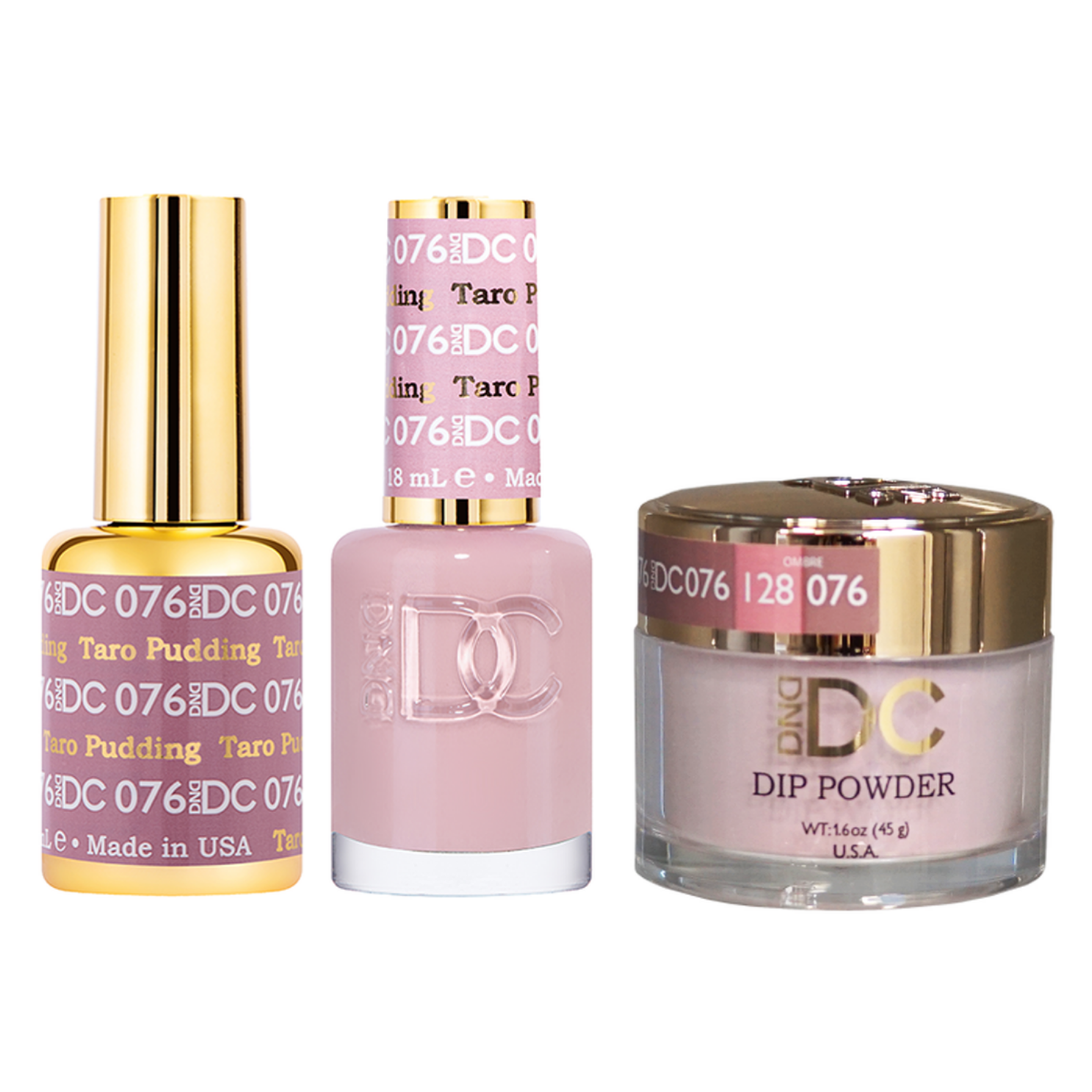 DND - DC Gel & Lacquer & Dip Trio (#71 - #144)