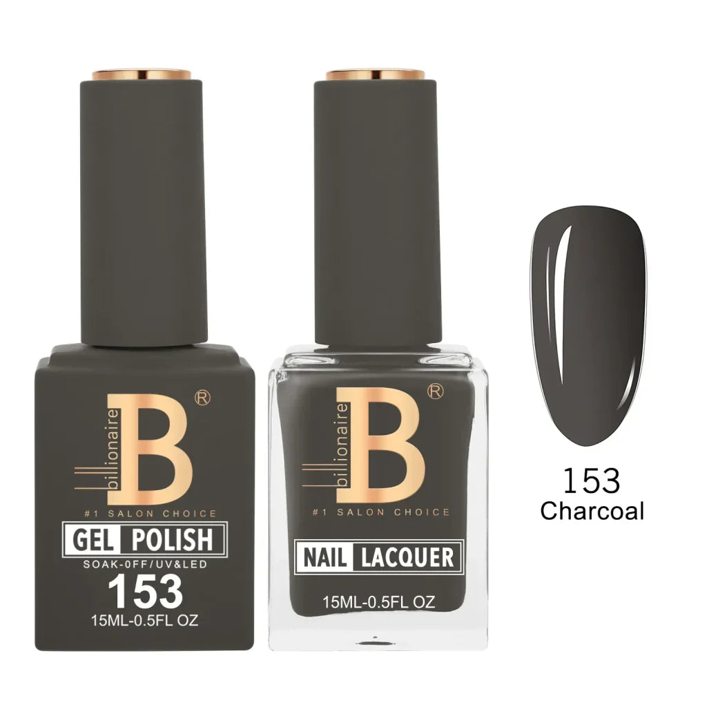 Billionaire Imperial Duo Matching Color Set – #150 - 200 Gel + Lacquer (0.5oz / 15ml)