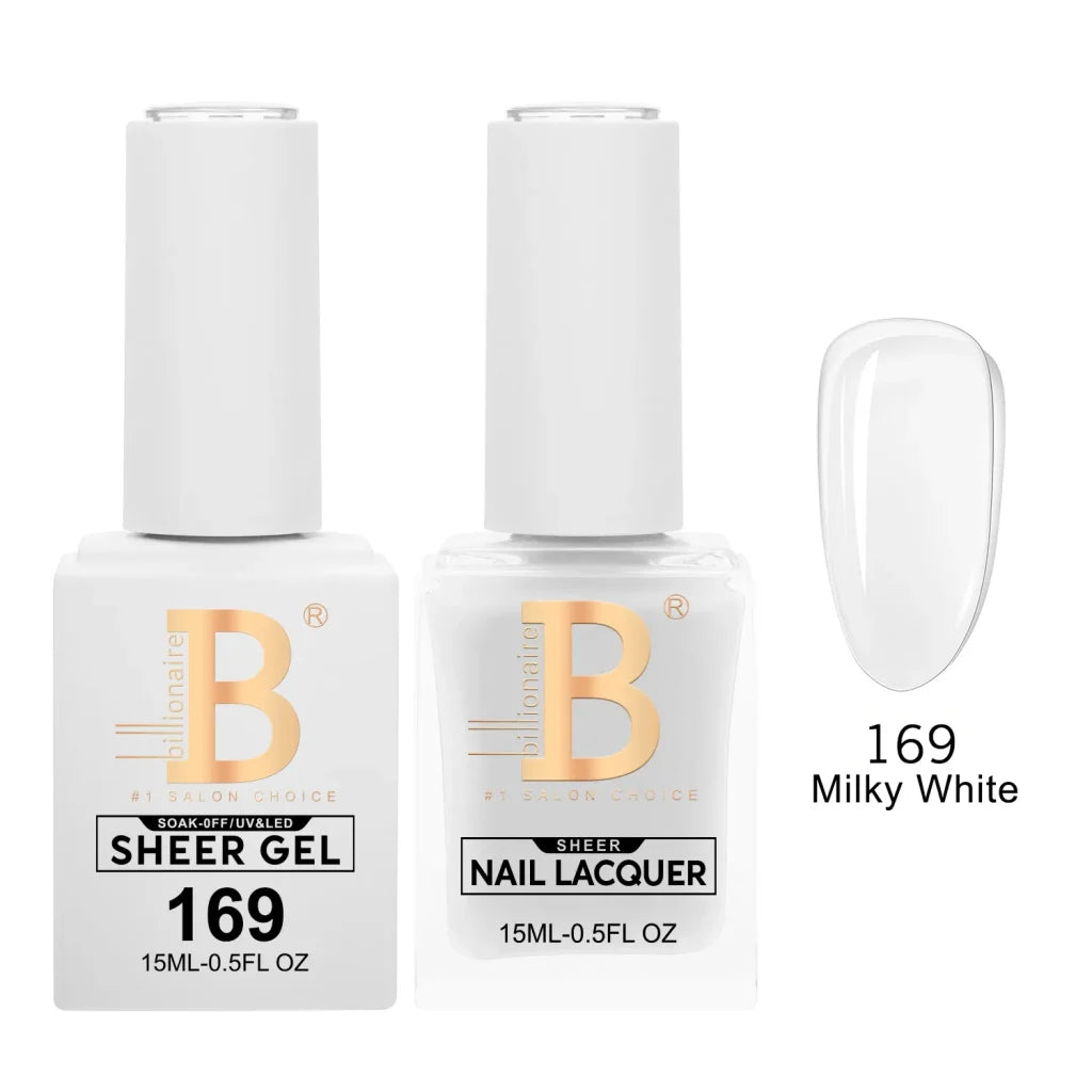 Billionaire Imperial Duo Matching Color Set – #150 - 200 Gel + Lacquer (0.5oz / 15ml)