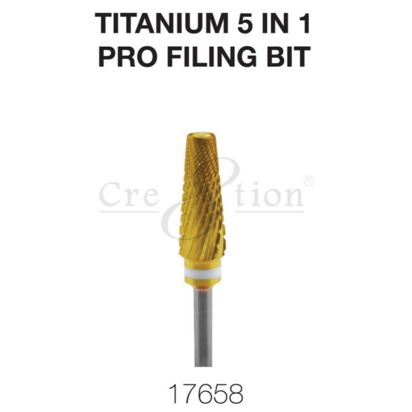 Cre8tion - Titanium 5 in 1- Pro Filing Bit