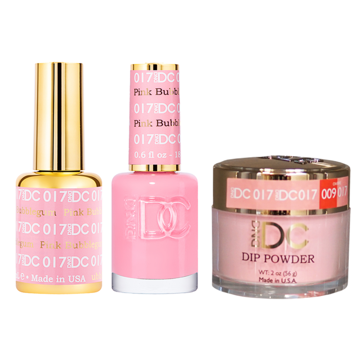 DND - DC Gel & Lacquer & Dip Trio (#01 - #70)