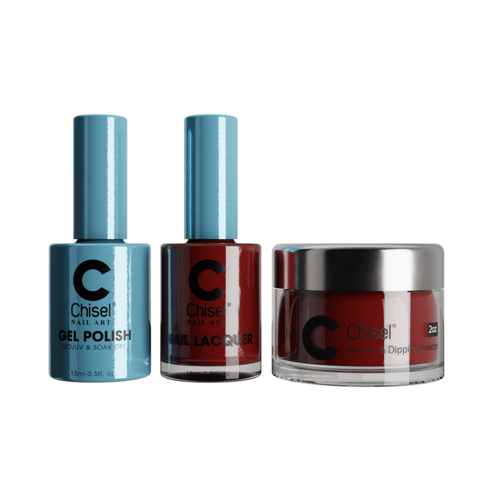 Chisel - Gel & Lacquer & Dip Trio Solid (#01 - #100) - NEW 2024