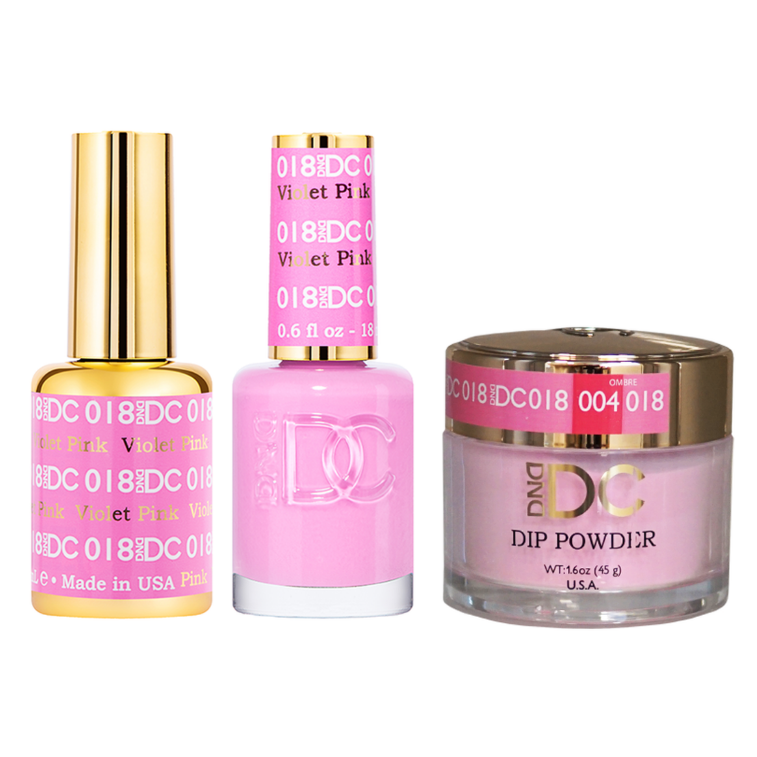 DND - DC Gel & Lacquer & Dip Trio (#01 - #70)