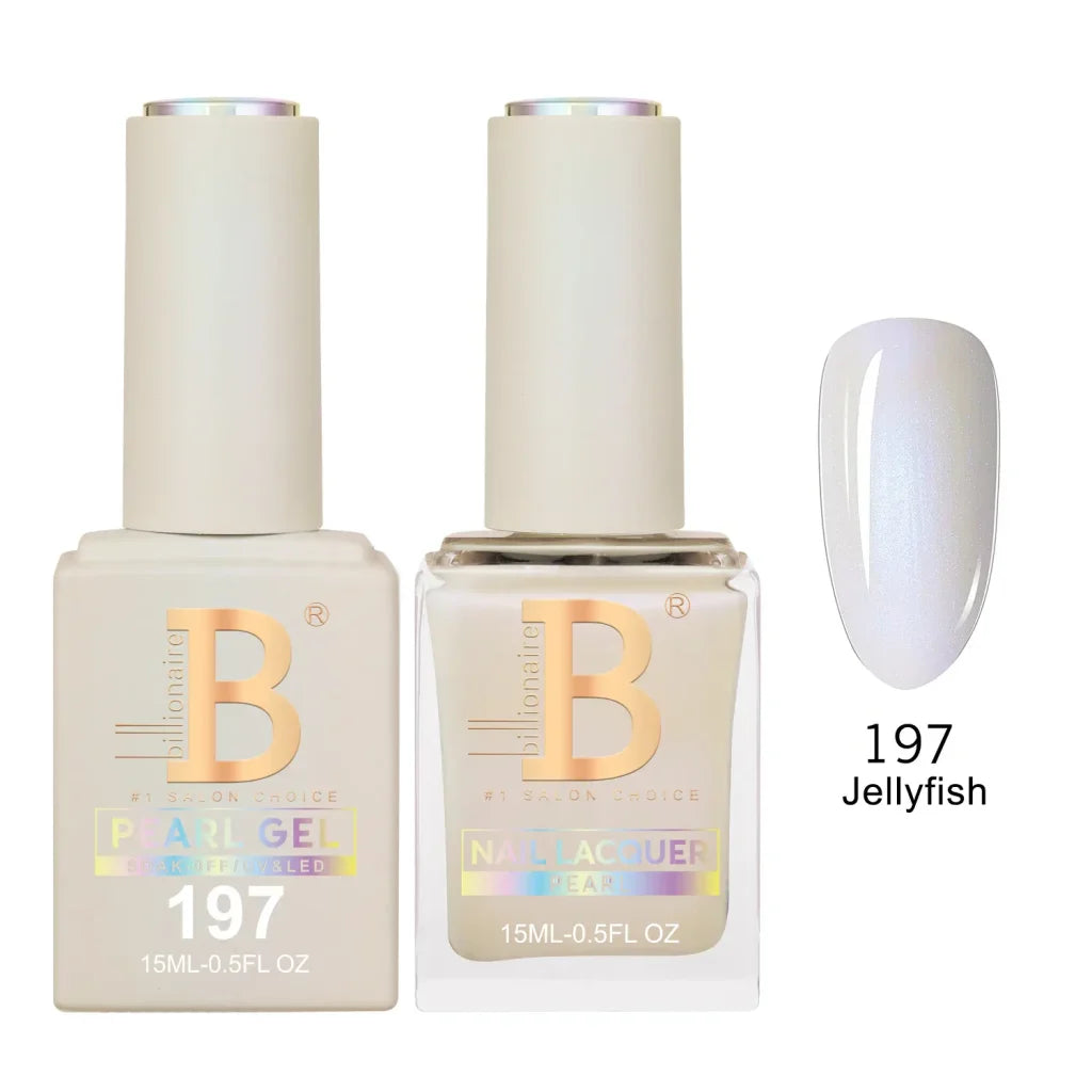 Billionaire Imperial Duo Matching Color Set – #150 - 200 Gel + Lacquer (0.5oz / 15ml)