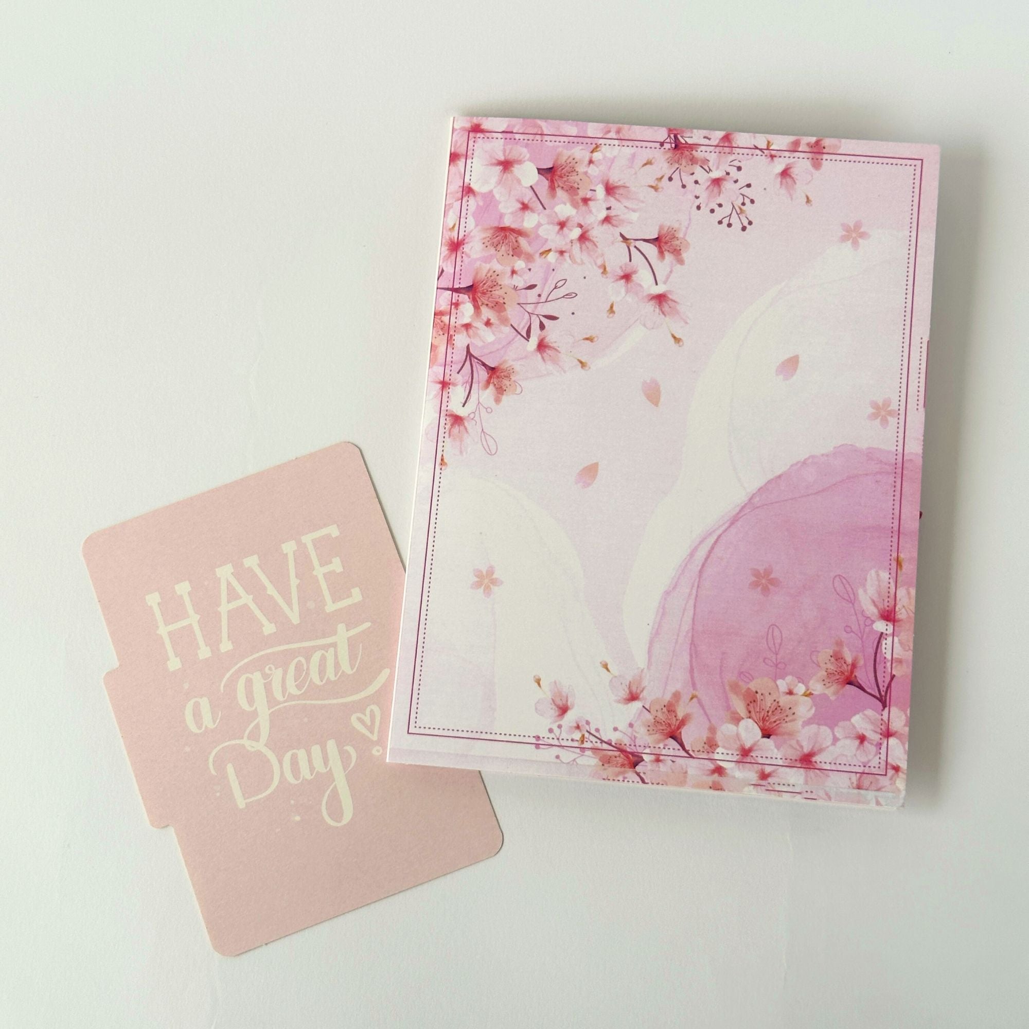 Pop Up Greeting Card Spring Cherry Blossom Blooming Colorful Nature Card Gift Idea Love Thank You Birthday Family Card Mother's Day Gift