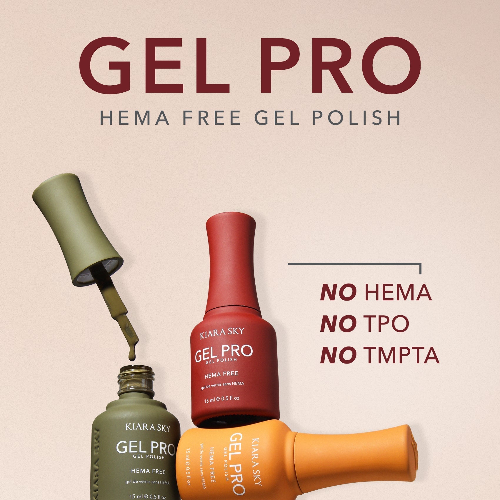 Kiara Sky HEMA-Free Gel Pro Polish – #082 Grape Escape 0.5oz (15ml)