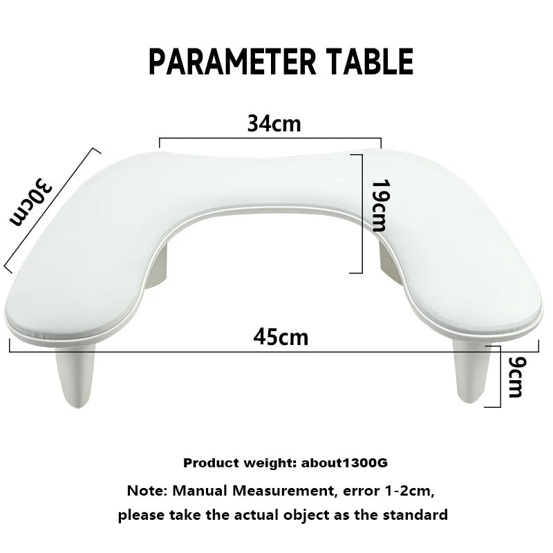 Hand Arm Rest Pillow Soft PU Leather Hand Pillow Butterfly Nail Pillow Nail Salon Tool New Design