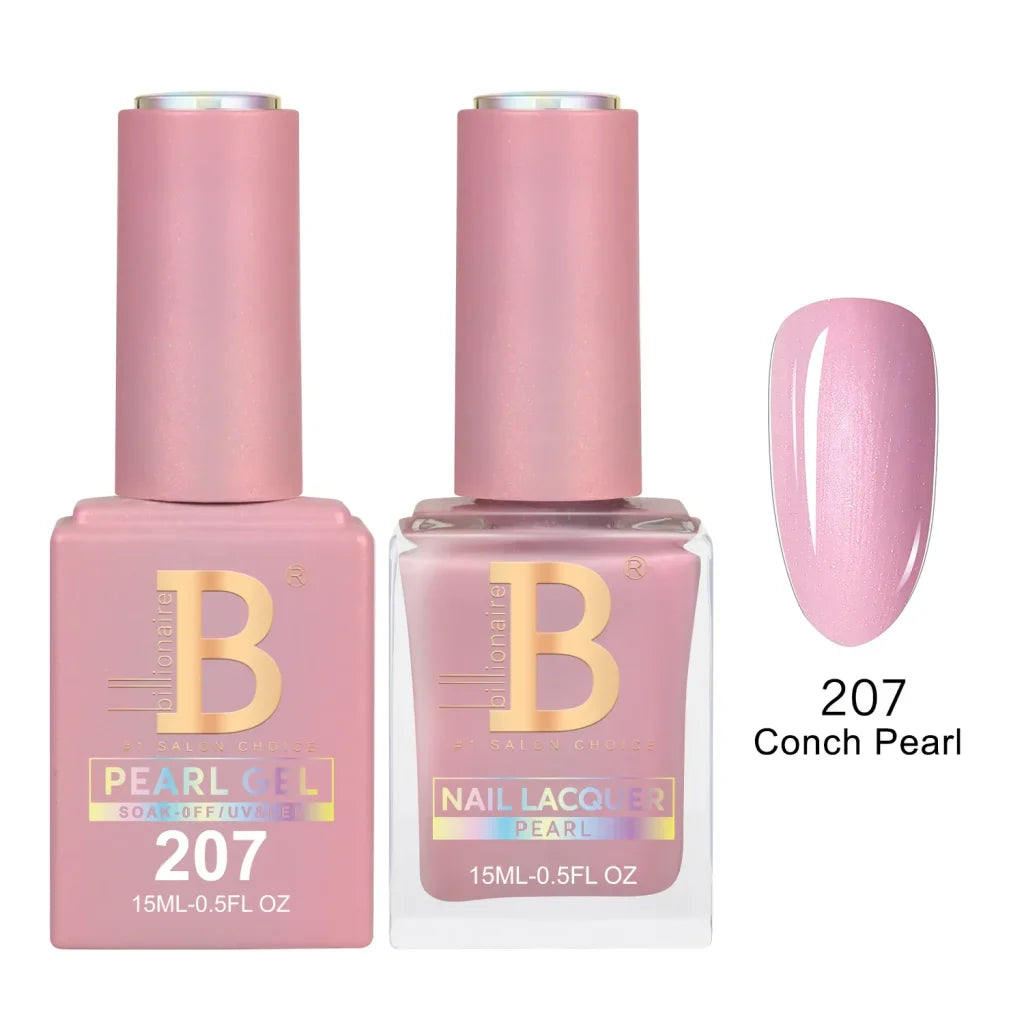Billionaire Imperial Duo Matching Color Set – #201 - 256 Gel + Lacquer (0.5oz / 15ml)