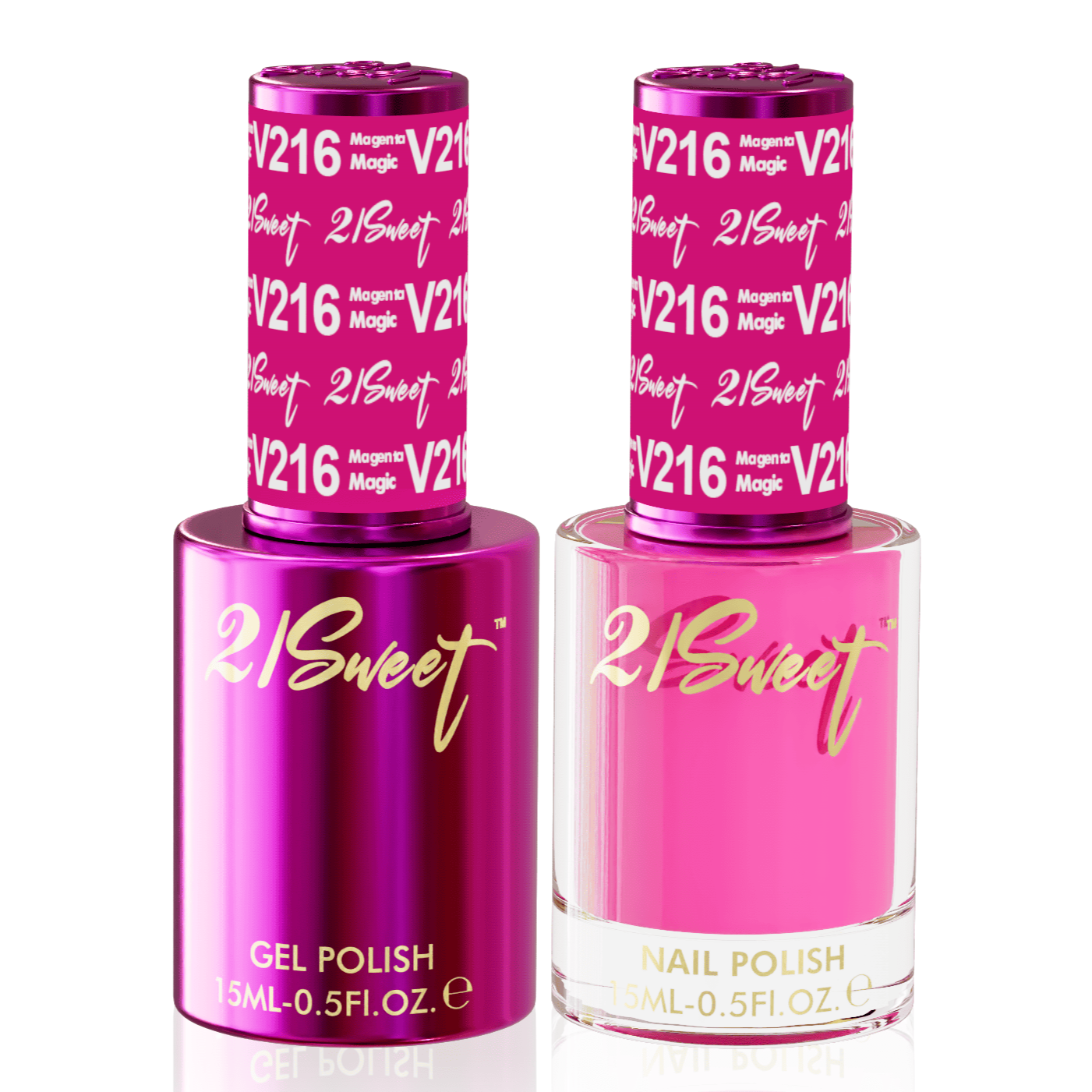 21Sweet - Gel & Lacquer Duo (#201 - #290) - NEW 2024