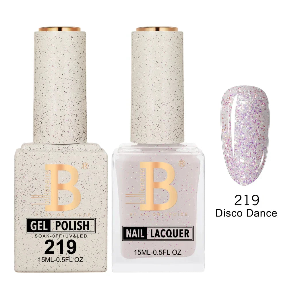 Billionaire Imperial Duo Matching Color Set – #201 - 256 Gel + Lacquer (0.5oz / 15ml)