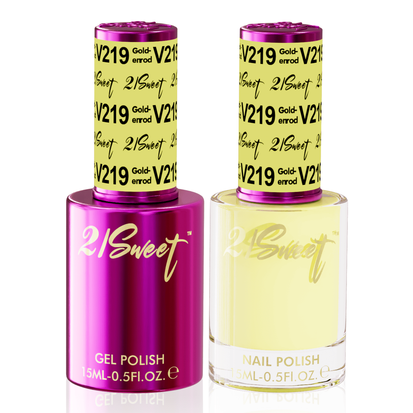 21Sweet - Gel & Lacquer Duo (#201 - #290) - NEW 2024
